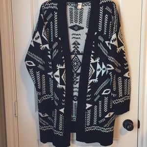 Oversized Knitted Cardigan
